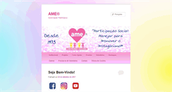 Desktop Screenshot of ameamoroso.org.br